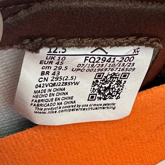 Air Jordan 1 Retro High OG ‘Dusted Clay’ - Size 12.5 Women’s / 11 Men’s US